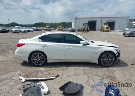 2017 Infiniti Q50 3.0T Premium from USA, damaged, VIN JN1EV7AP6HM733558